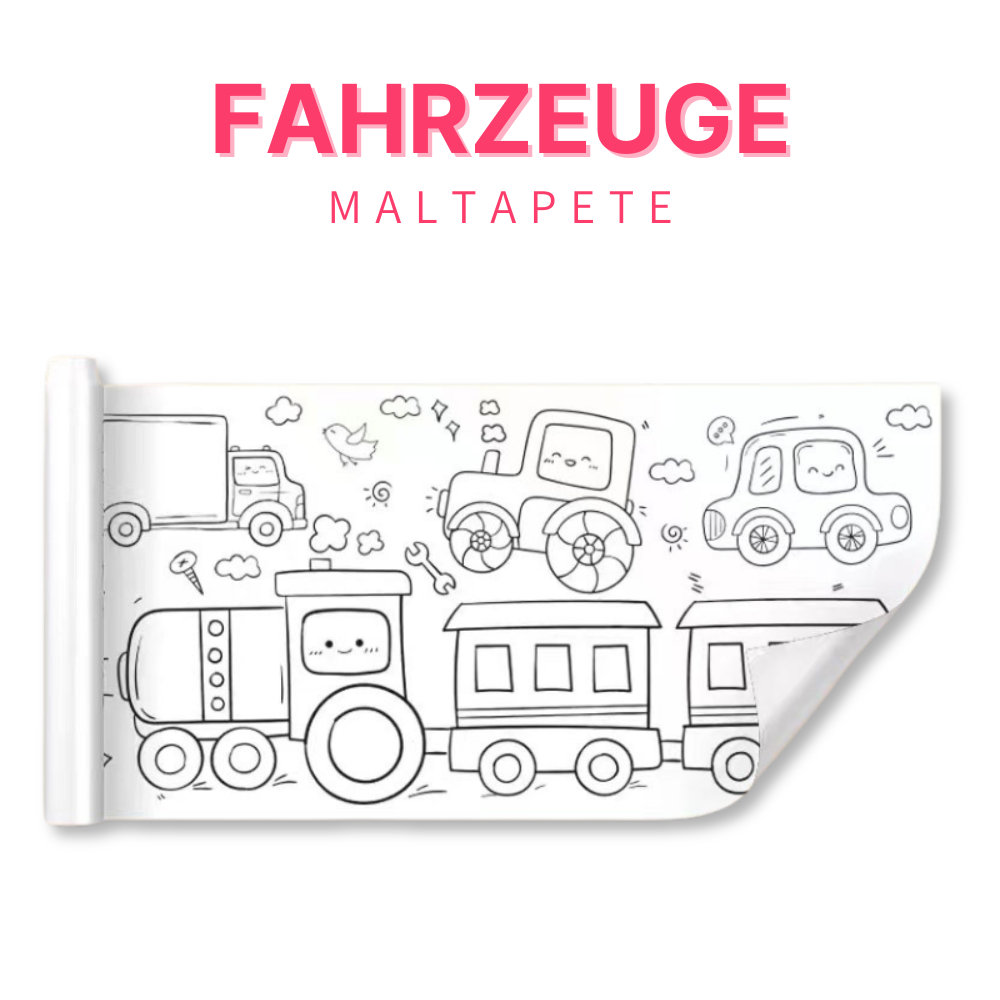 Selbstklebende Maltapete – Kreatives Malen ohne Chaos!