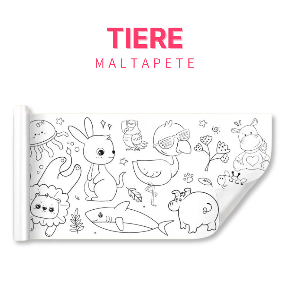Selbstklebende Maltapete – Kreatives Malen ohne Chaos!