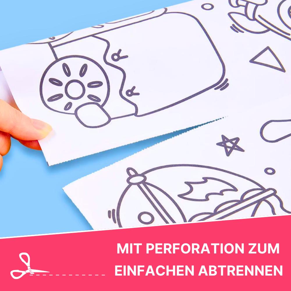 Selbstklebende Maltapete – Kreatives Malen ohne Chaos!