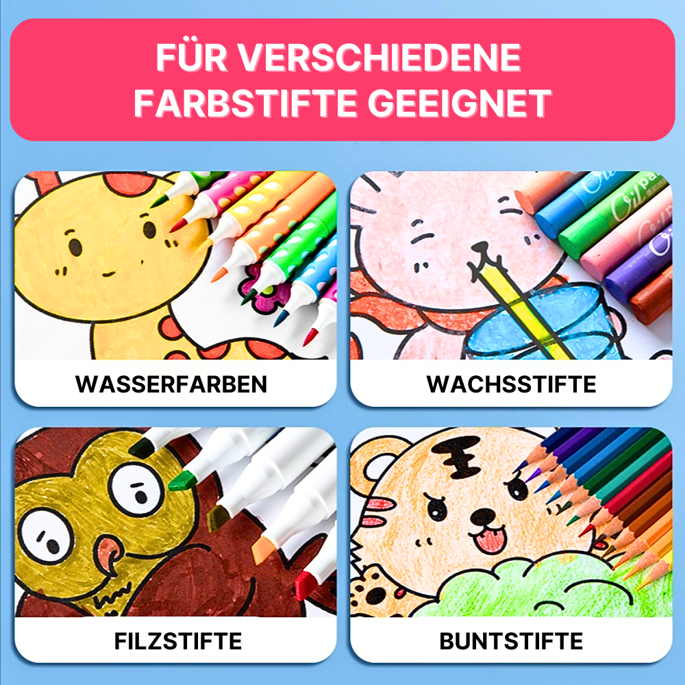 Selbstklebende Maltapete – Kreatives Malen ohne Chaos!
