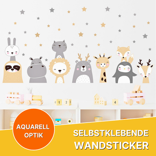 Niedliche Wandsticker – Verzaubere das Kinderzimmer im Handumdrehen!