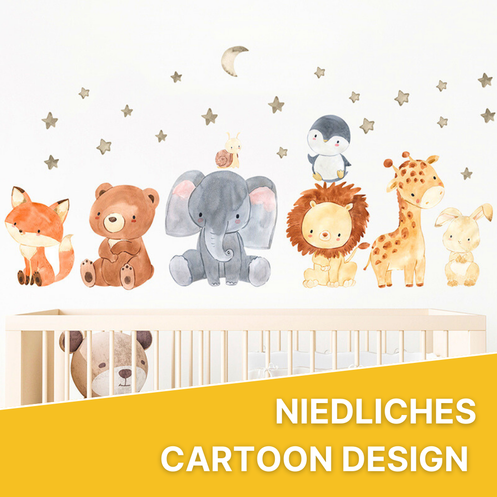 Niedliche Wandsticker – Verzaubere das Kinderzimmer im Handumdrehen!