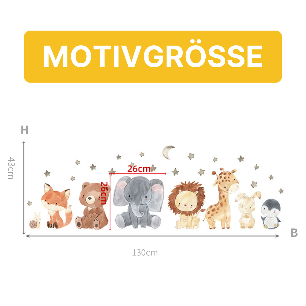 Niedliche Wandsticker – Verzaubere das Kinderzimmer im Handumdrehen!