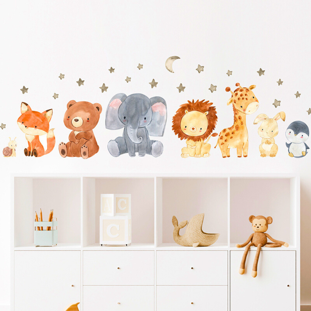 Niedliche Wandsticker – Verzaubere das Kinderzimmer im Handumdrehen!