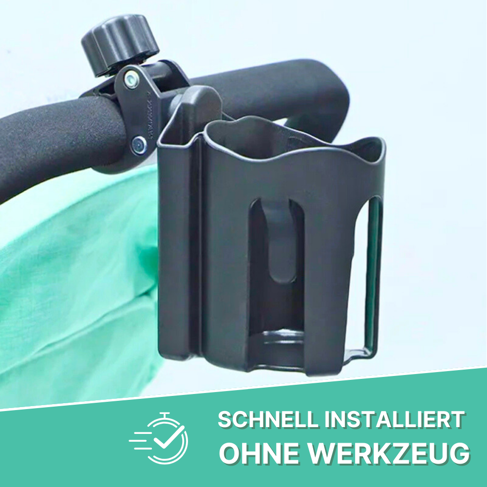 Getränke- & Handyhalter für den Kinderwagen – Mehr Freiheit, weniger Stress!