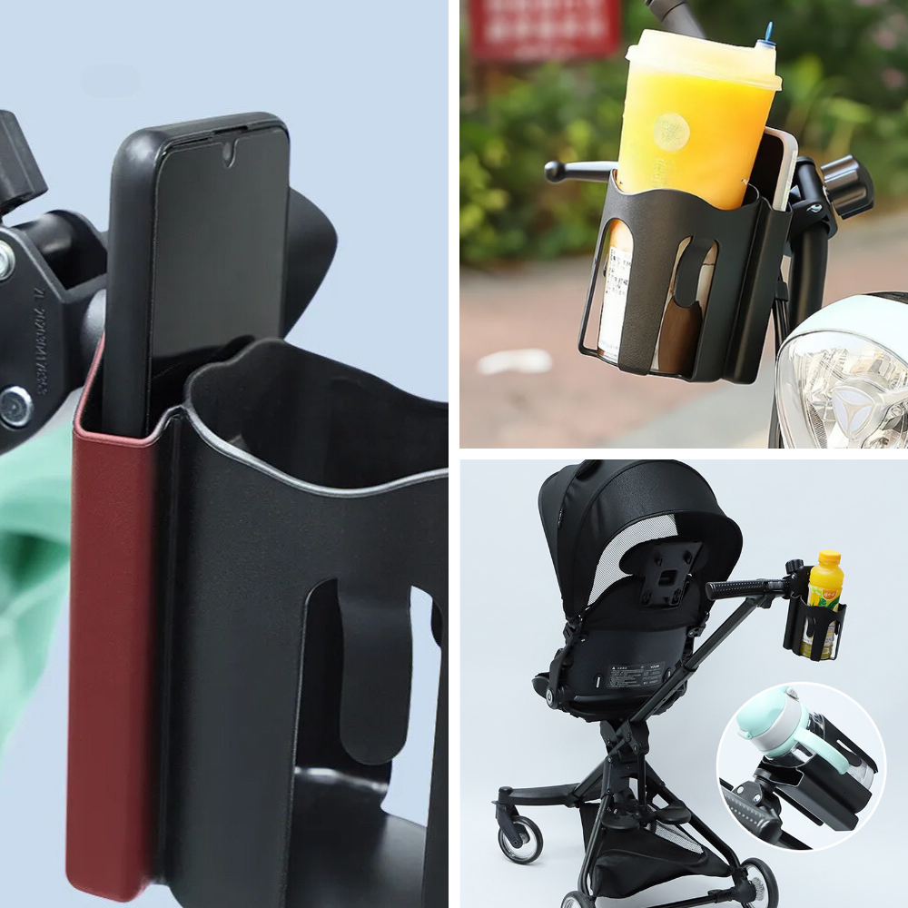Getränke- & Handyhalter für den Kinderwagen – Mehr Freiheit, weniger Stress!
